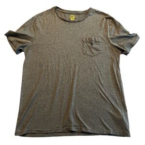 Polo Ralph Lauren Mens Gray Pocket T-Shirt Short Sleeve Casual Top